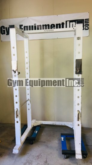 (image for) Precor Icarian 610 Power Squat Rack - Click Image to Close
