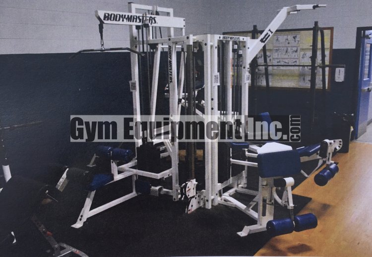 (image for) BodyMasters 6 Stack 8 Station Gym - Click Image to Close